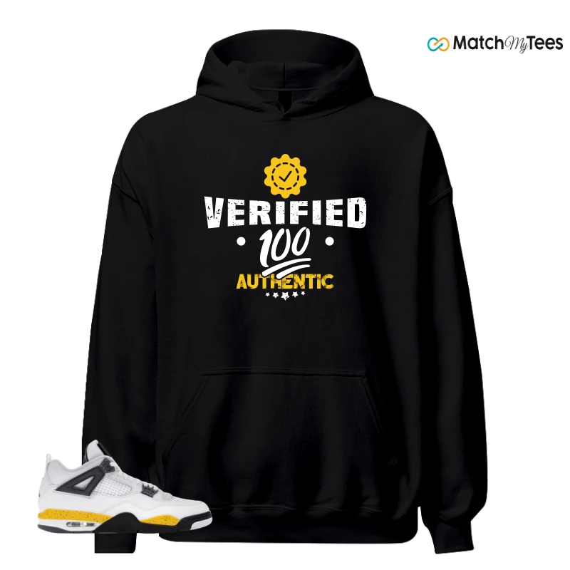 NIKE AIR JORDAN 4 RARE AIR TOUR YELLOW SNEAKER Matching Tees hoodie