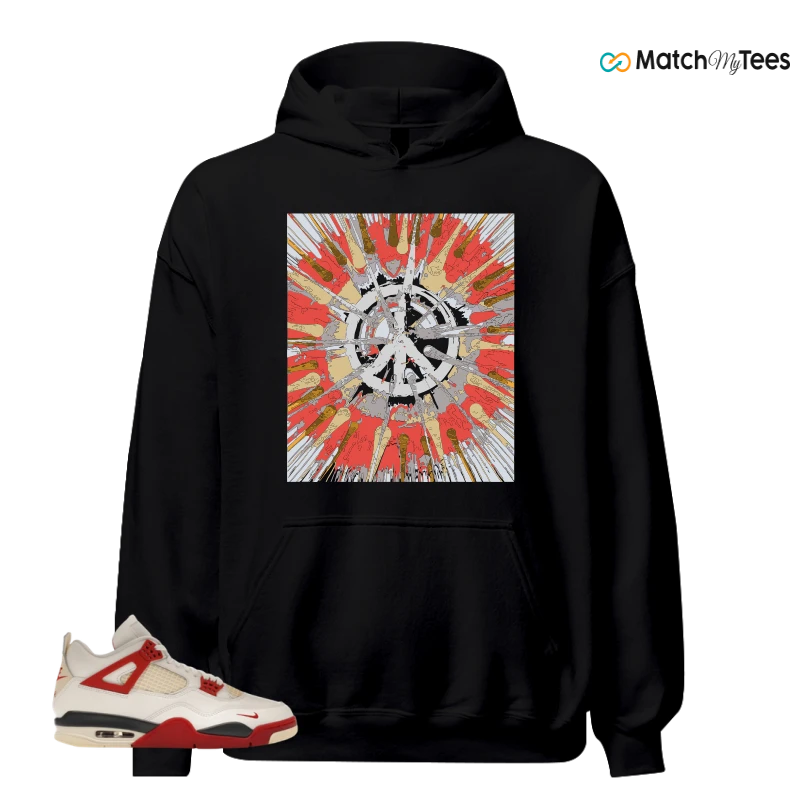 NIKE AIR JORDAN 4 RETRO OG NIGEL SYLVESTER X SP BRICK AFTER BRICK SNEAKER Matching Tees hoodie