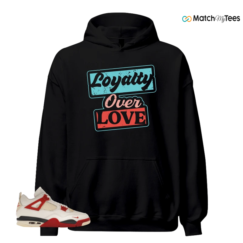 NIKE AIR JORDAN 4 RETRO OG NIGEL SYLVESTER X SP BRICK AFTER BRICK SNEAKER/SAIL/CINNABAR-ANTHRACITE matching Hoodie