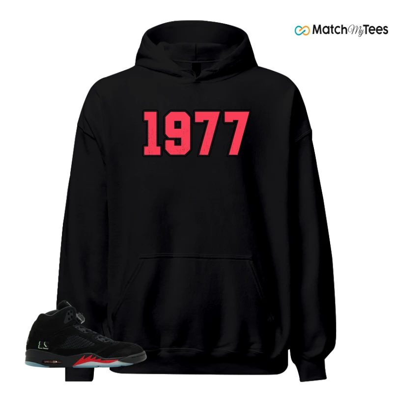 NIKE AIR JORDAN 5 RETRO HALLOWEEN SNEAKER Matching Tees hoodie