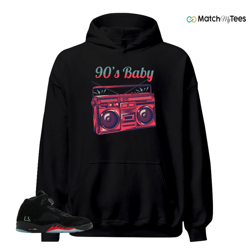 NIKE AIR JORDAN 5 RETRO HALLOWEEN SNEAKER Matching Tees hoodie