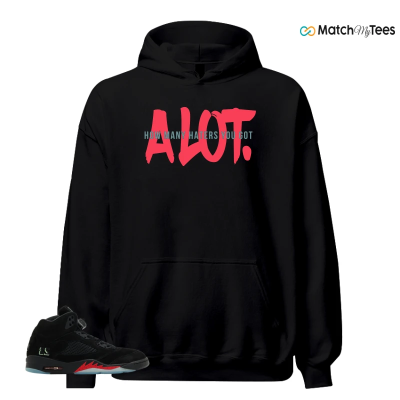 NIKE AIR JORDAN 5 RETRO HALLOWEEN SNEAKER Matching Tees hoodie