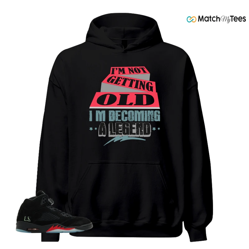 NIKE AIR JORDAN 5 RETRO HALLOWEEN SNEAKER Matching Tees hoodie