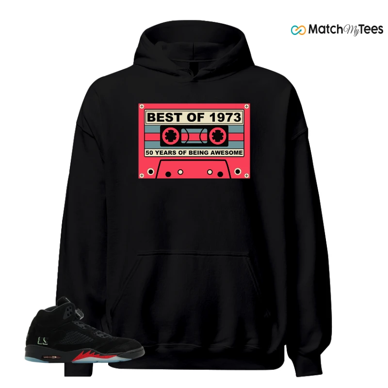 NIKE AIR JORDAN 5 RETRO HALLOWEEN SNEAKER Matching Tees hoodie