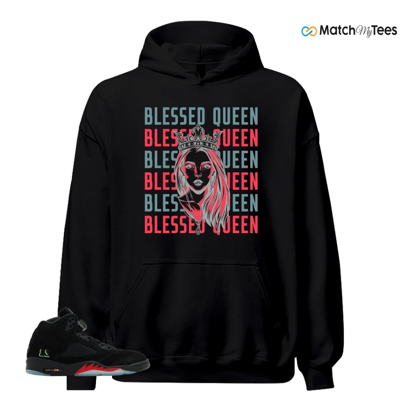 NIKE AIR JORDAN 5 RETRO HALLOWEEN SNEAKER Matching Tees hoodie