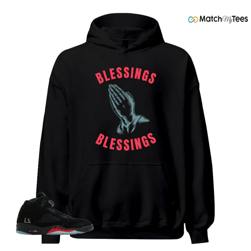 NIKE AIR JORDAN 5 RETRO HALLOWEEN SNEAKER Matching Tees hoodie