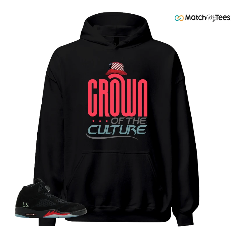 NIKE AIR JORDAN 5 RETRO HALLOWEEN SNEAKER Matching Tees hoodie