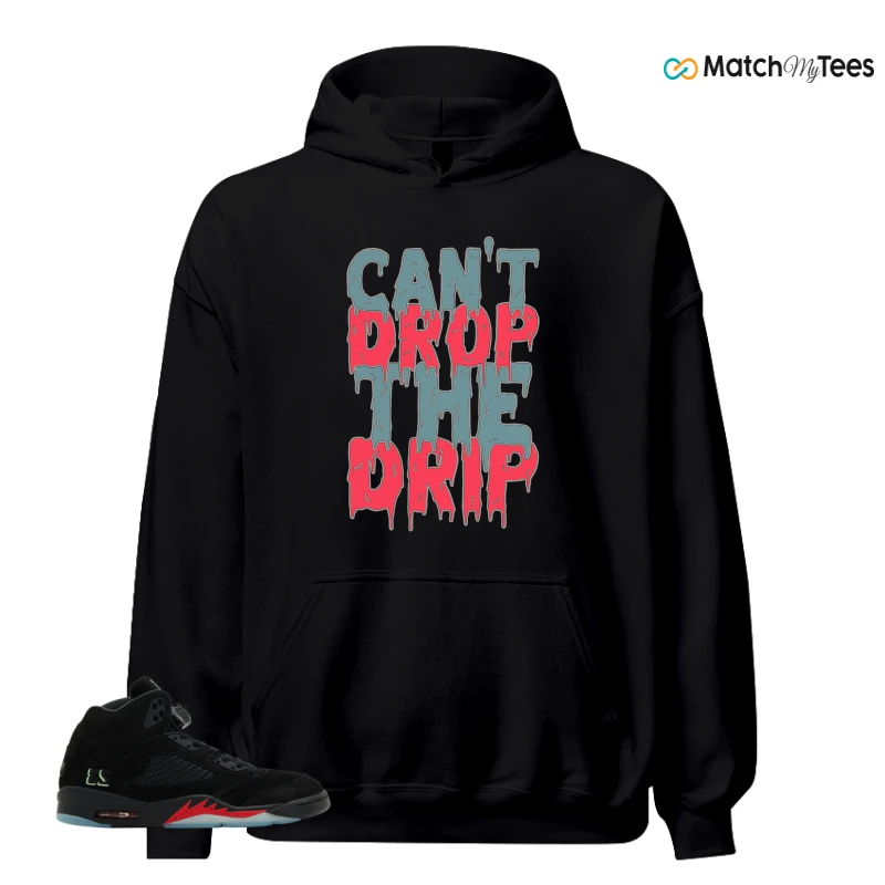 NIKE AIR JORDAN 5 RETRO HALLOWEEN SNEAKER Matching Tees hoodie
