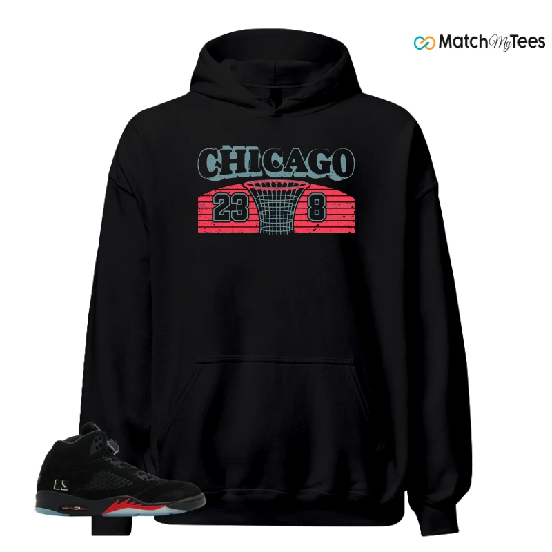 NIKE AIR JORDAN 5 RETRO HALLOWEEN SNEAKER Matching Tees hoodie