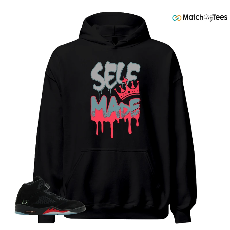 NIKE AIR JORDAN 5 RETRO HALLOWEEN SNEAKER Matching Tees hoodie