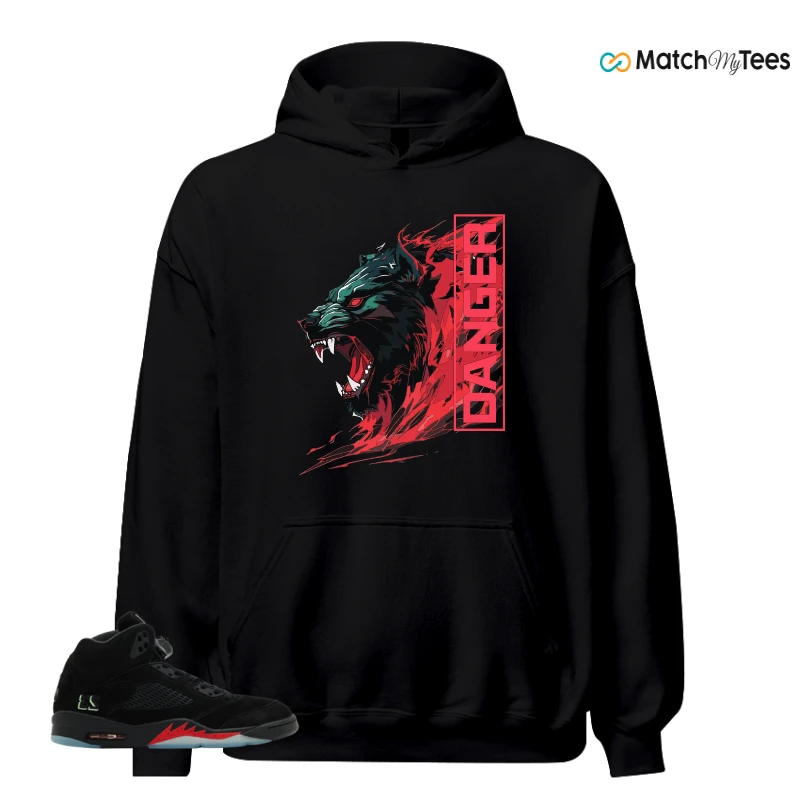 NIKE AIR JORDAN 5 RETRO HALLOWEEN SNEAKER Matching Tees hoodie