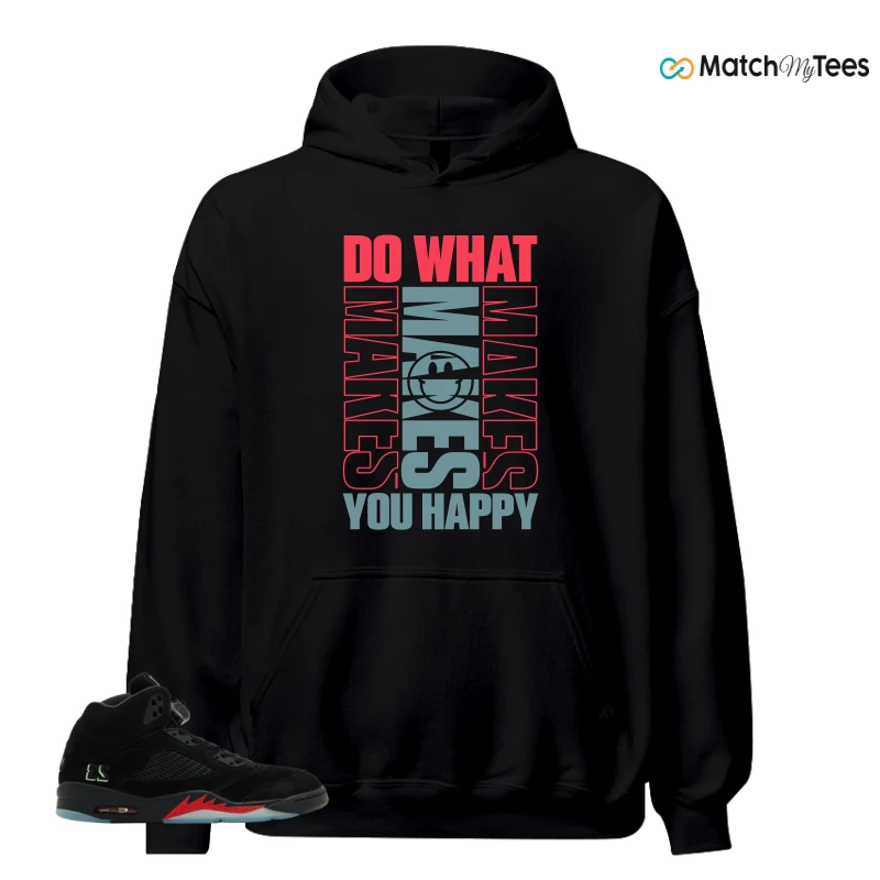 NIKE AIR JORDAN 5 RETRO HALLOWEEN SNEAKER Matching Tees hoodie