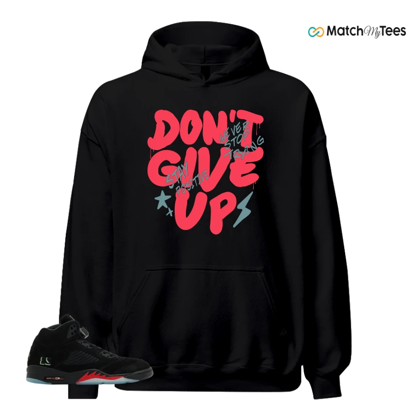 NIKE AIR JORDAN 5 RETRO HALLOWEEN SNEAKER Matching Tees hoodie