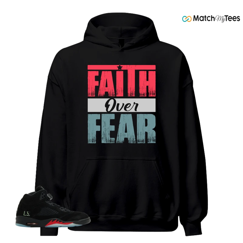 NIKE AIR JORDAN 5 RETRO HALLOWEEN SNEAKER Matching Tees hoodie