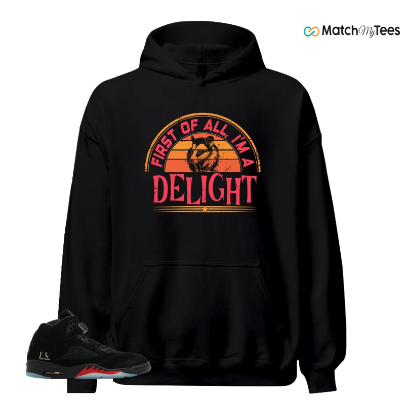 NIKE AIR JORDAN 5 RETRO HALLOWEEN SNEAKER Matching Tees hoodie