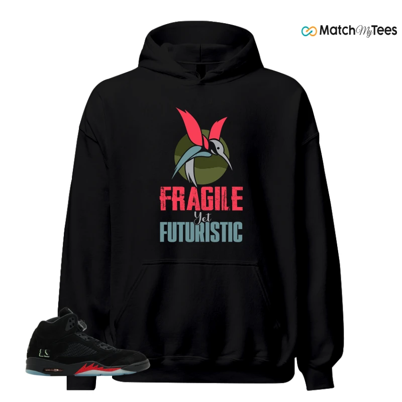 NIKE AIR JORDAN 5 RETRO HALLOWEEN SNEAKER Matching Tees hoodie