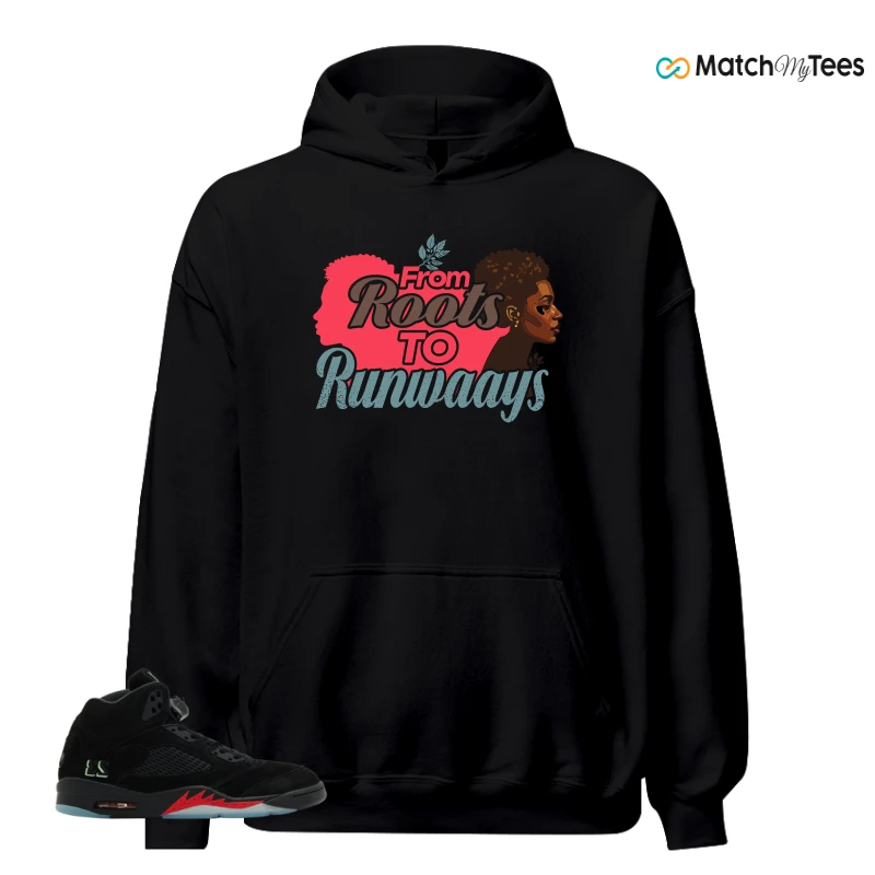 NIKE AIR JORDAN 5 RETRO HALLOWEEN SNEAKER Matching Tees hoodie