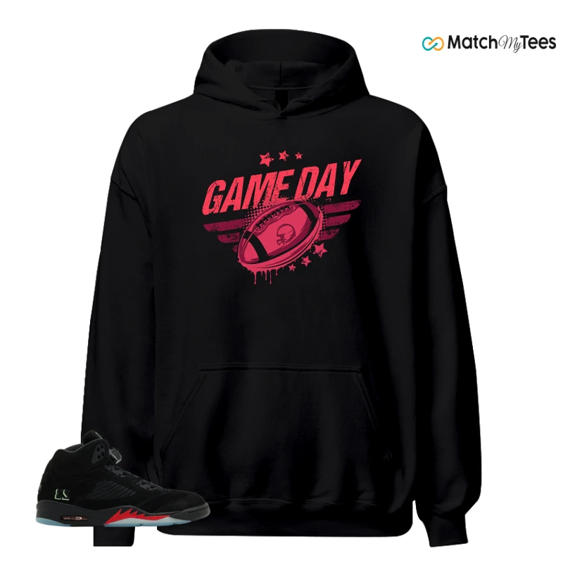 NIKE AIR JORDAN 5 RETRO HALLOWEEN SNEAKER Matching Tees hoodie