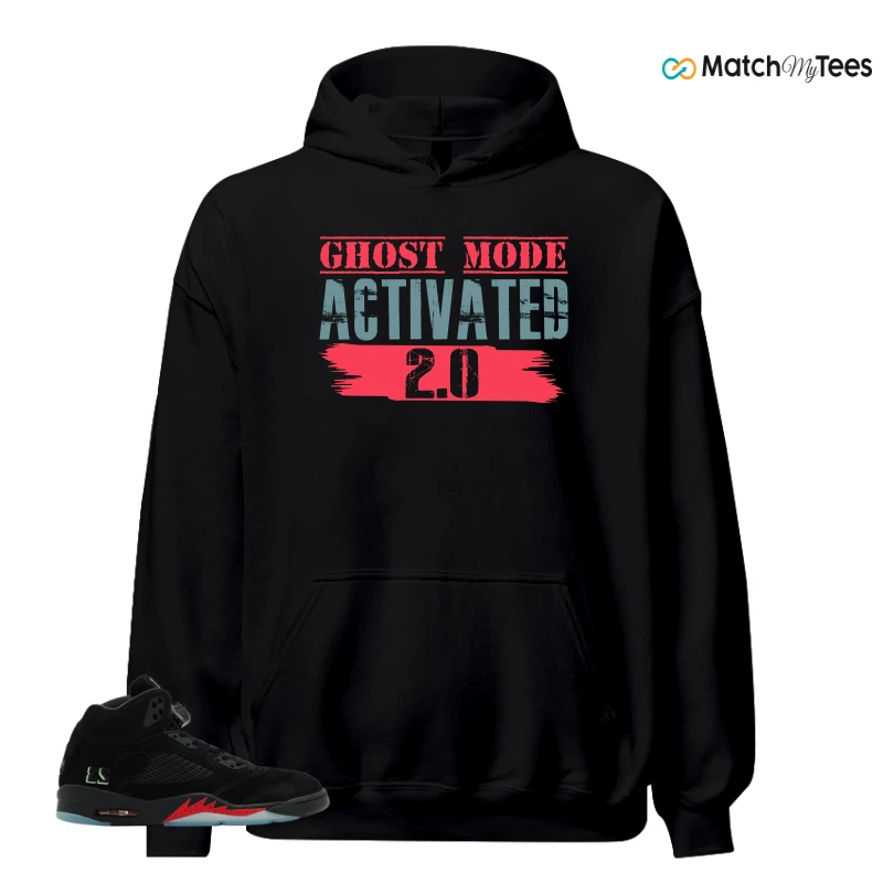 NIKE AIR JORDAN 5 RETRO HALLOWEEN SNEAKER Matching Tees hoodie