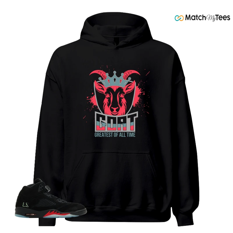 NIKE AIR JORDAN 5 RETRO HALLOWEEN SNEAKER Matching Tees hoodie