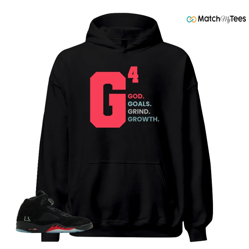 NIKE AIR JORDAN 5 RETRO HALLOWEEN SNEAKER Matching Tees hoodie