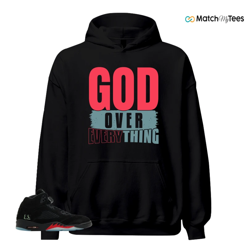 NIKE AIR JORDAN 5 RETRO HALLOWEEN SNEAKER Matching Tees hoodie