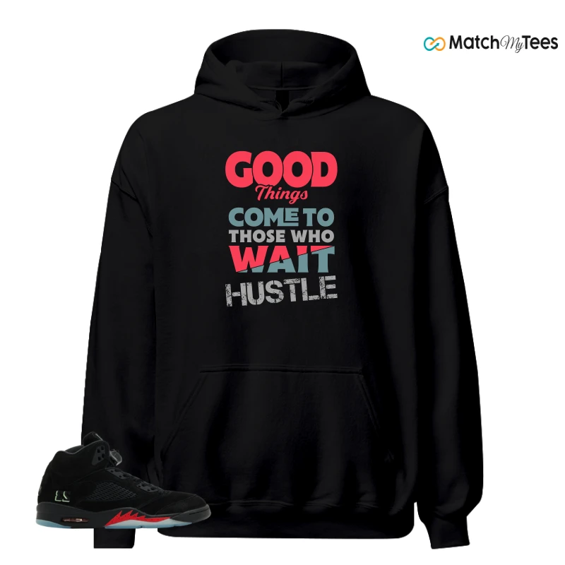NIKE AIR JORDAN 5 RETRO HALLOWEEN SNEAKER Matching Tees hoodie