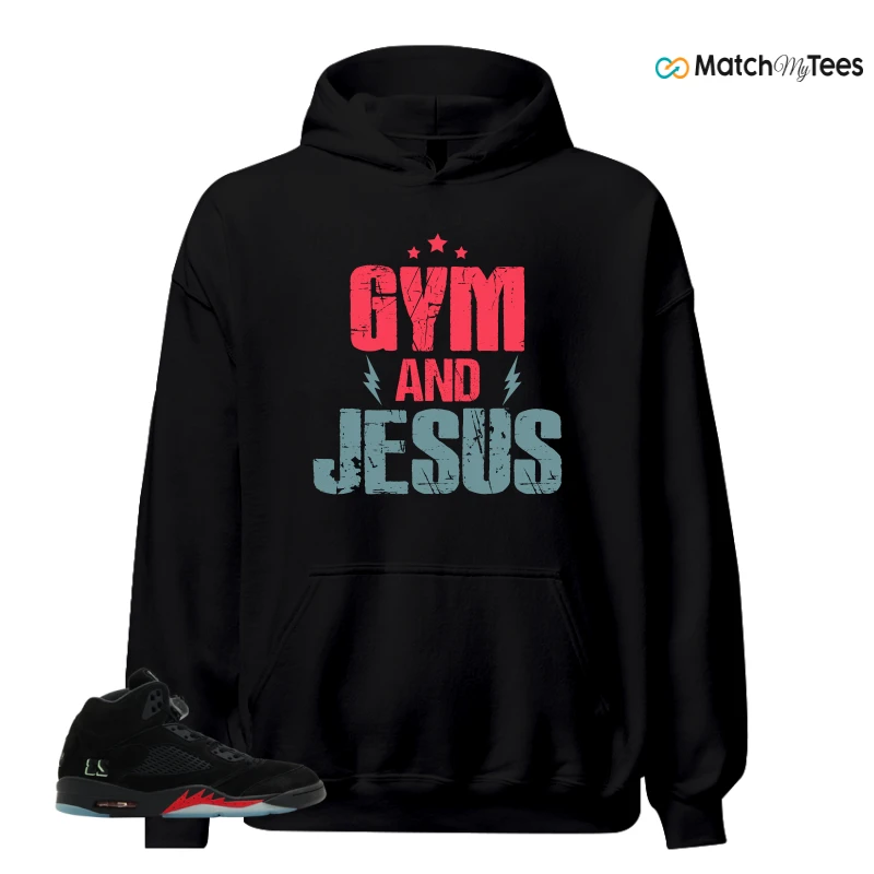 NIKE AIR JORDAN 5 RETRO HALLOWEEN SNEAKER Matching Tees hoodie