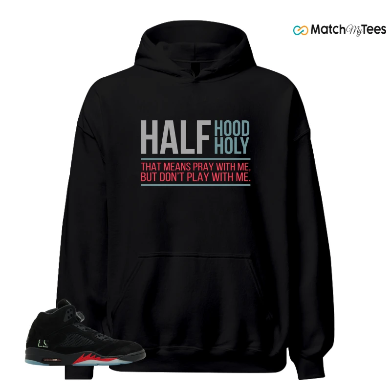 NIKE AIR JORDAN 5 RETRO HALLOWEEN SNEAKER Matching Tees hoodie