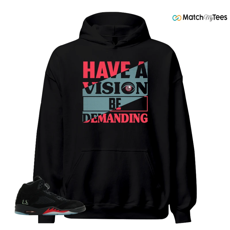 NIKE AIR JORDAN 5 RETRO HALLOWEEN SNEAKER Matching Tees hoodie
