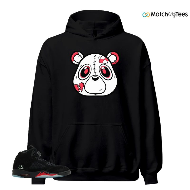 NIKE AIR JORDAN 5 RETRO HALLOWEEN SNEAKER Matching Tees hoodie