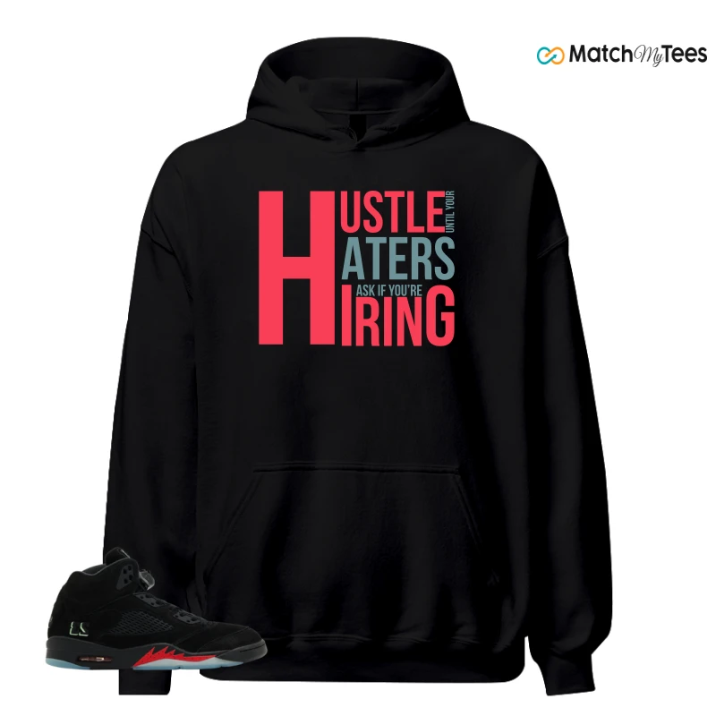 NIKE AIR JORDAN 5 RETRO HALLOWEEN SNEAKER Matching Tees hoodie