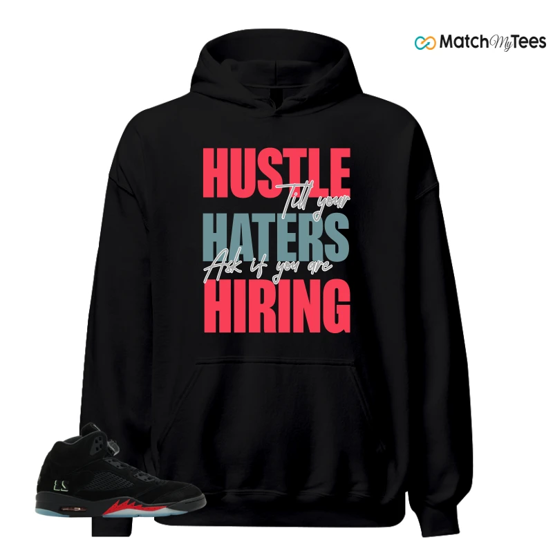 NIKE AIR JORDAN 5 RETRO HALLOWEEN SNEAKER Matching Tees hoodie