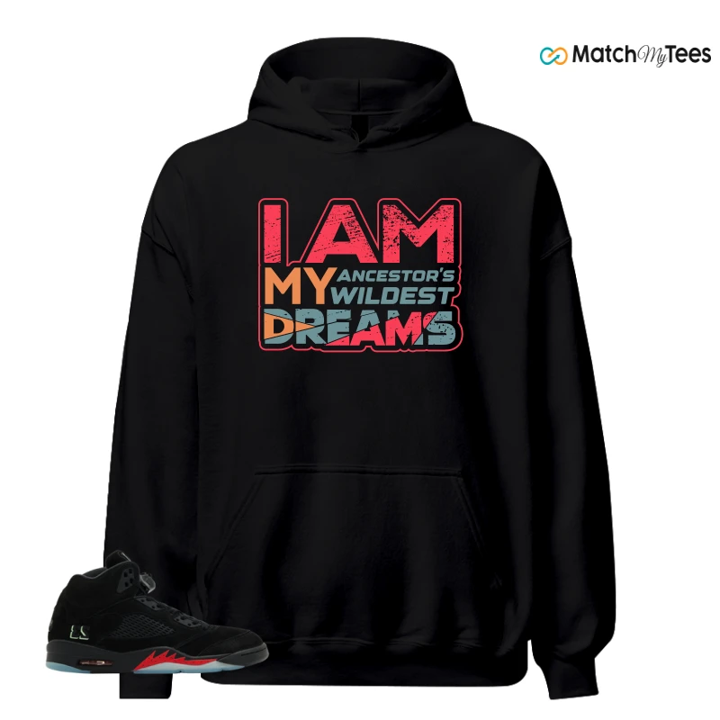 NIKE AIR JORDAN 5 RETRO HALLOWEEN SNEAKER Matching Tees hoodie