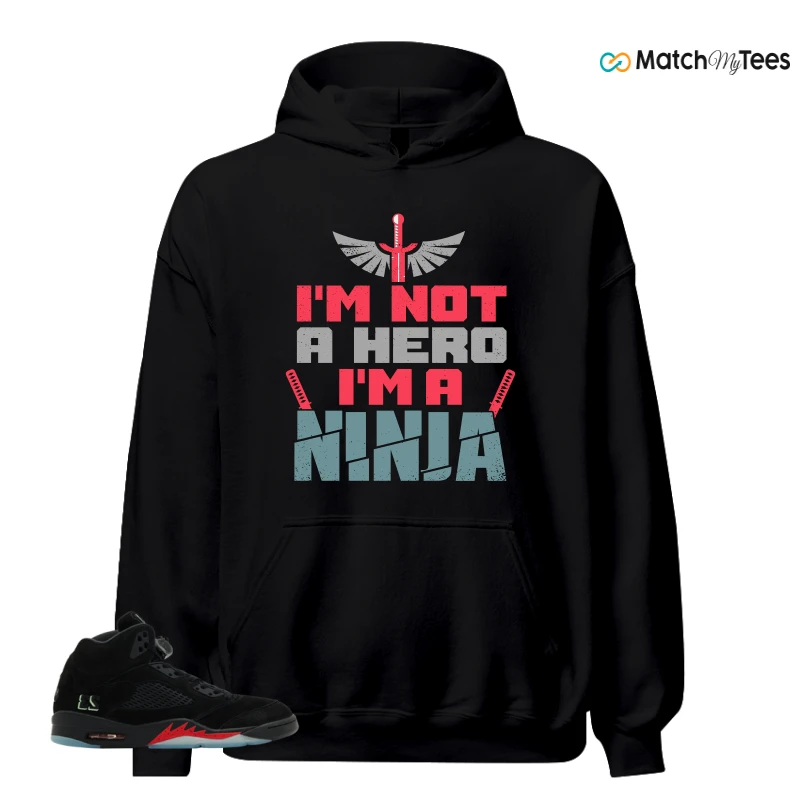 NIKE AIR JORDAN 5 RETRO HALLOWEEN SNEAKER Matching Tees hoodie