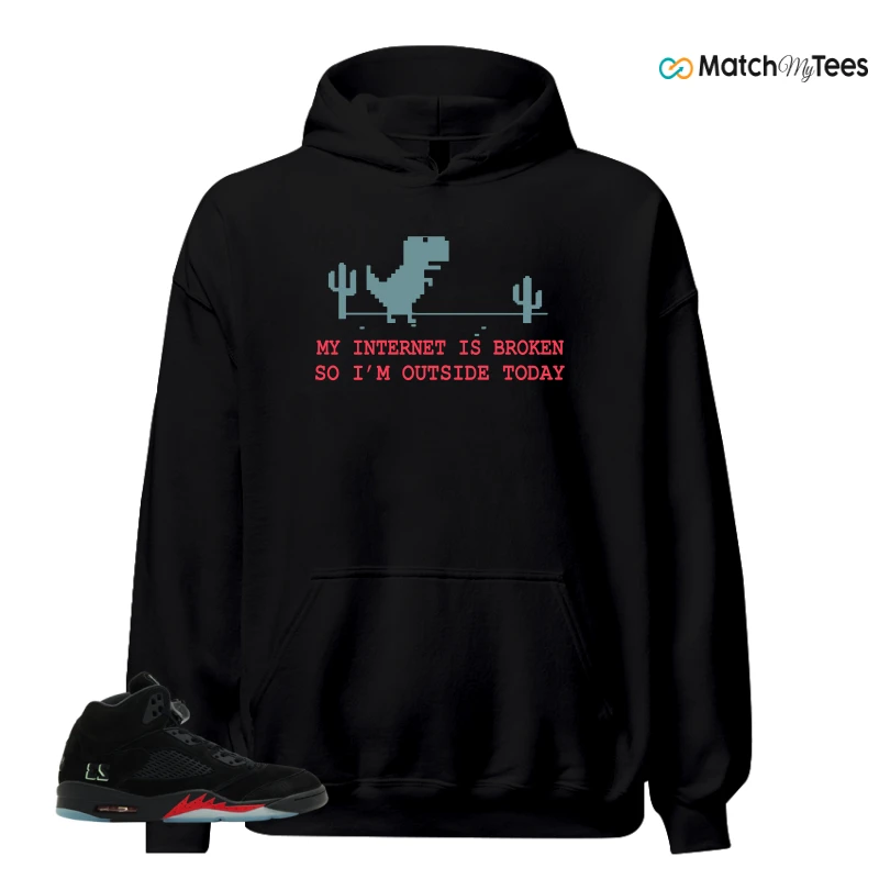 NIKE AIR JORDAN 5 RETRO HALLOWEEN SNEAKER Matching Tees hoodie