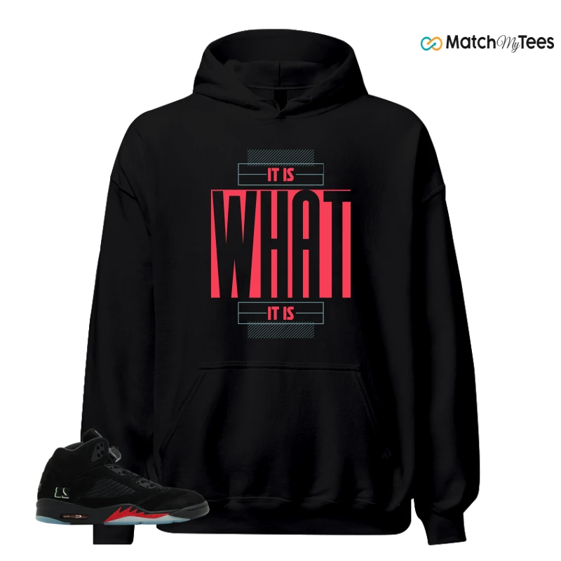 NIKE AIR JORDAN 5 RETRO HALLOWEEN SNEAKER Matching Tees hoodie