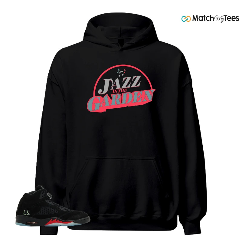 NIKE AIR JORDAN 5 RETRO HALLOWEEN SNEAKER Matching Tees hoodie