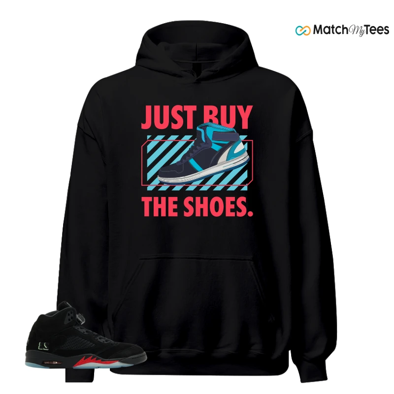 NIKE AIR JORDAN 5 RETRO HALLOWEEN SNEAKER Matching Tees hoodie