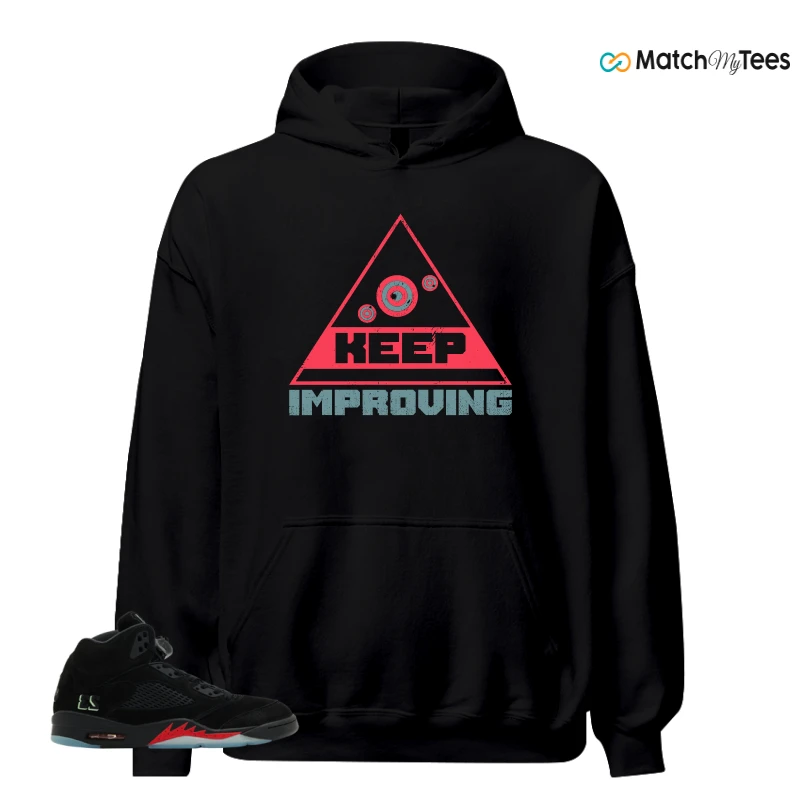 NIKE AIR JORDAN 5 RETRO HALLOWEEN SNEAKER Matching Tees hoodie