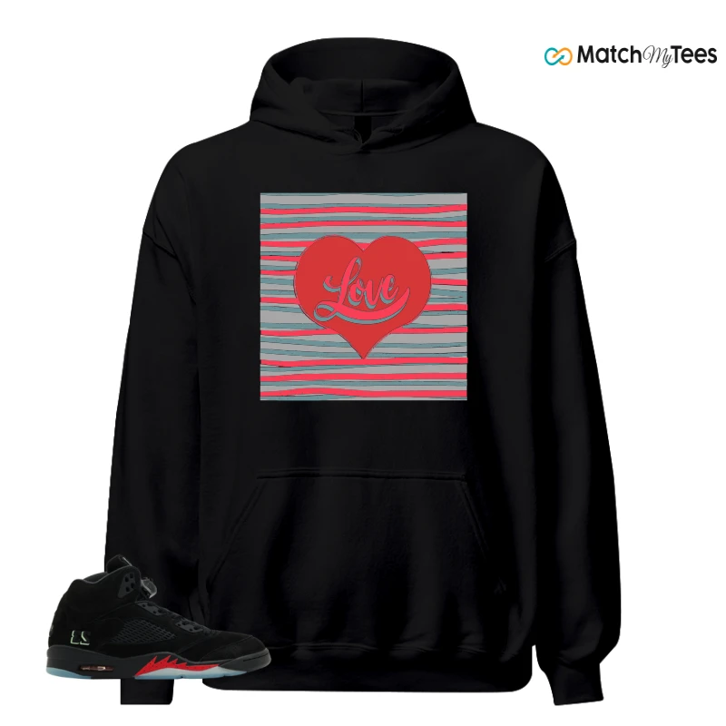 NIKE AIR JORDAN 5 RETRO HALLOWEEN SNEAKER Matching Tees hoodie