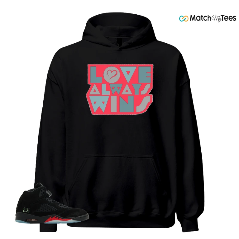 NIKE AIR JORDAN 5 RETRO HALLOWEEN SNEAKER Matching Tees hoodie