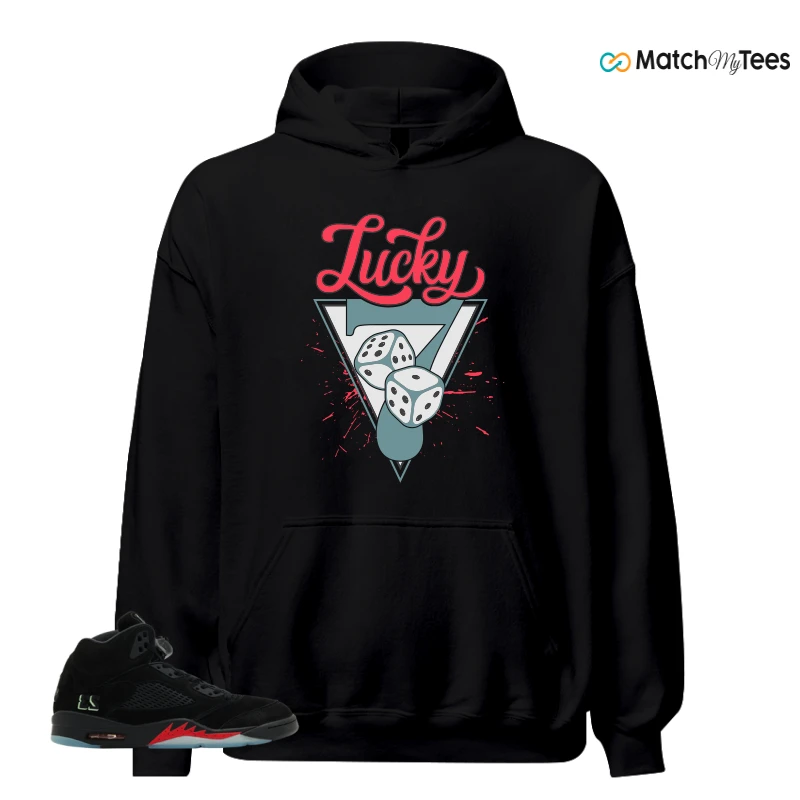 NIKE AIR JORDAN 5 RETRO HALLOWEEN SNEAKER Matching Tees hoodie