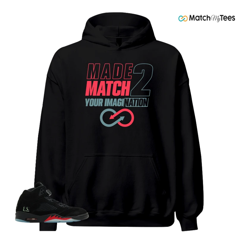 NIKE AIR JORDAN 5 RETRO HALLOWEEN SNEAKER Matching Tees hoodie