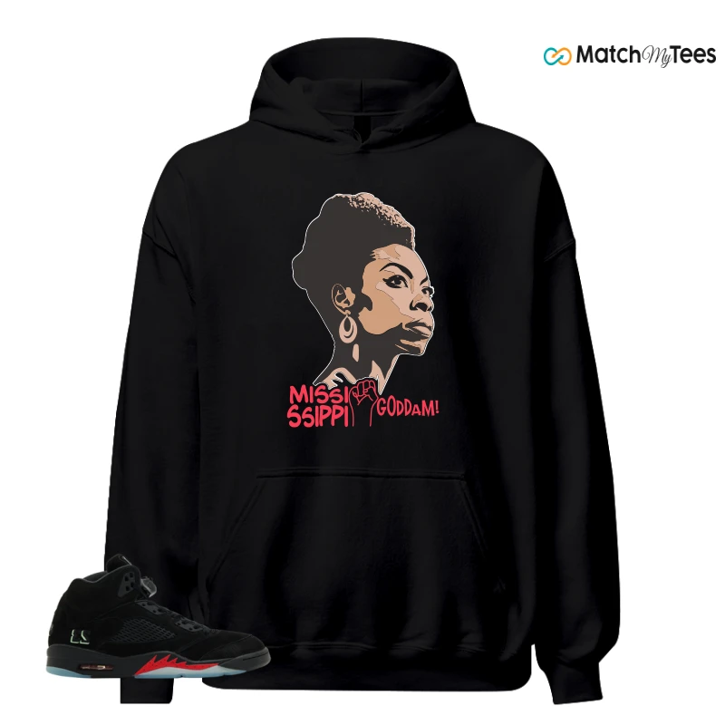 NIKE AIR JORDAN 5 RETRO HALLOWEEN SNEAKER Matching Tees hoodie