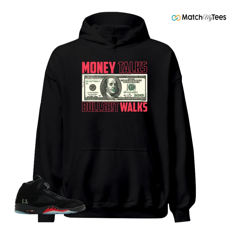 NIKE AIR JORDAN 5 RETRO HALLOWEEN SNEAKER Matching Tees hoodie