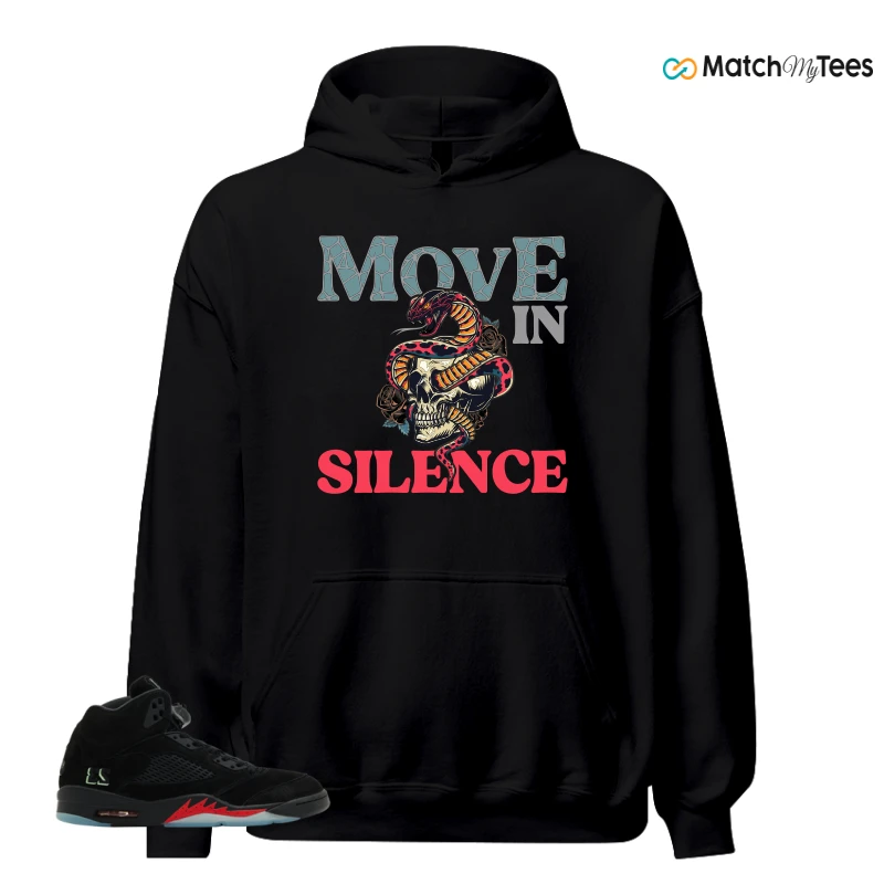 NIKE AIR JORDAN 5 RETRO HALLOWEEN SNEAKER Matching Tees hoodie