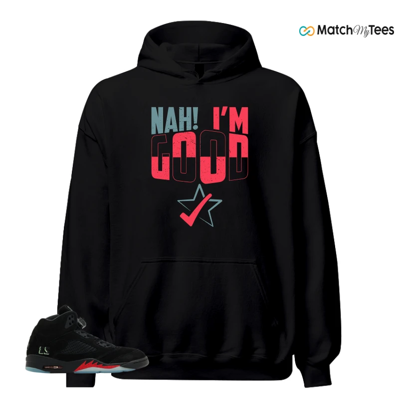 NIKE AIR JORDAN 5 RETRO HALLOWEEN SNEAKER Matching Tees hoodie
