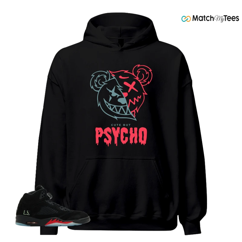 NIKE AIR JORDAN 5 RETRO HALLOWEEN SNEAKER Matching Tees hoodie