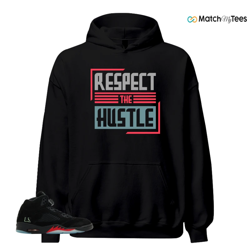 NIKE AIR JORDAN 5 RETRO HALLOWEEN SNEAKER Matching Tees hoodie